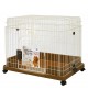 Marukan Dog Cage 920 Brown Collapsible