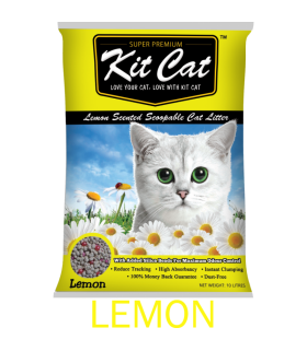 Kit Cat Lemon Scented Scoopable Cat Litter