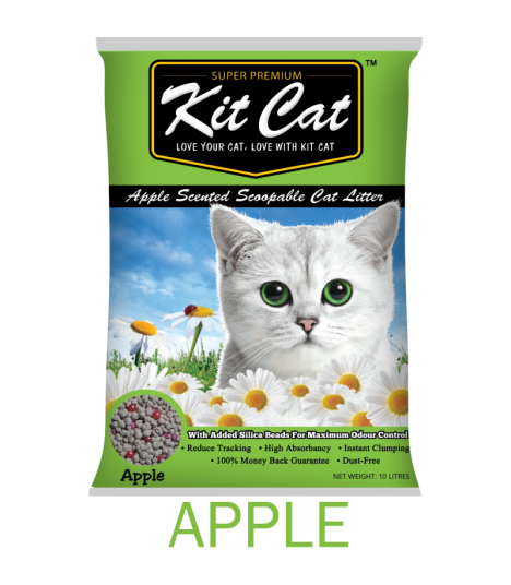 Kit Cat Apple Scented Scoopable Cat Litter