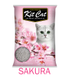 Kit Cat Aromatic Cherry Blossom Sakura Clumping Cat Sand