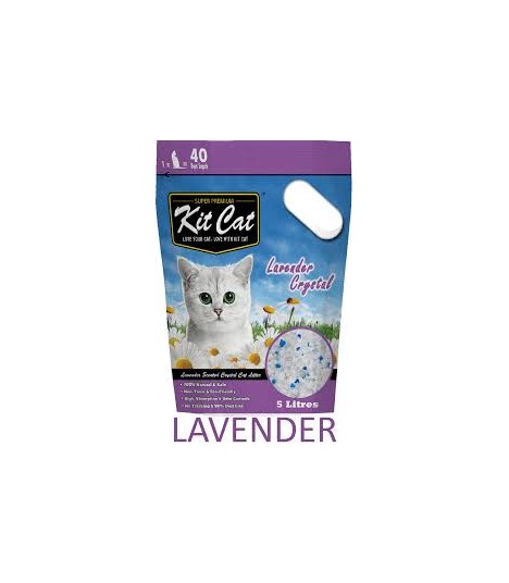 Kit Cat Lavender Crystal Cat Litter