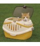 Richell Yellow Pet Bed Carrier