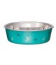 Loving Pets Bella Bowls Classic Dragonfly - Turquoise
