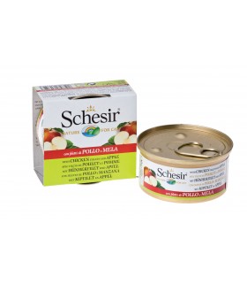 Schesir Real Fruit - Chicken and Apple 75g