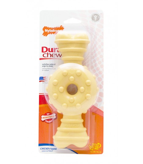 nylabone durachew textured ring