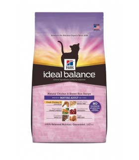 Ideal Balance - Mature Adult Cat Natural Chicken and Brown Rice Recipe (3.5lbs)