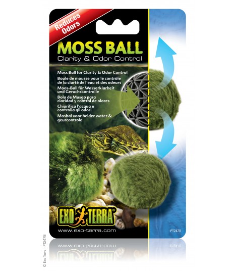 Exo Terra Moss Ball / Clarity & Odor Control 