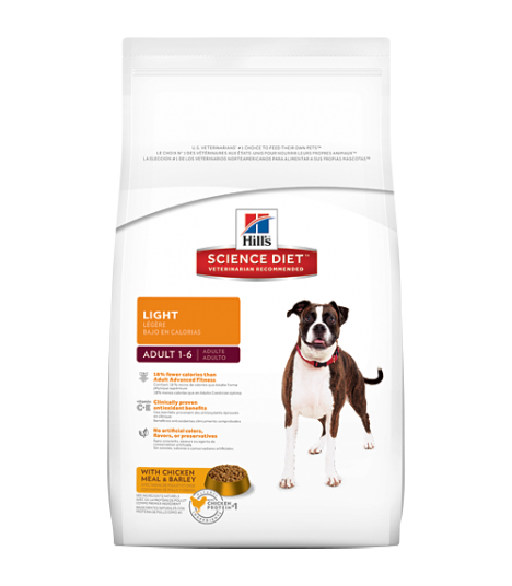 hills science diet lite dog food