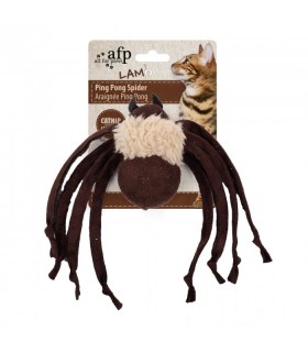 AFP Lamb Ping Pong Spider Toy Brown