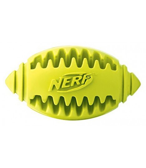 nerf dog teether football