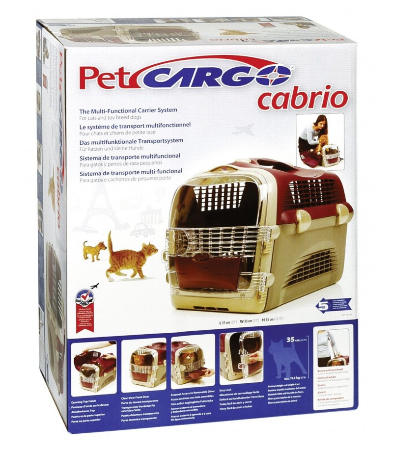 Pet Cargo Front Door Assembly for Cabrio Cat Carrier 