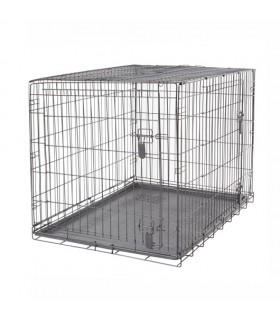 Hagen Dogit Two Door Wire Home Crates with Divider
