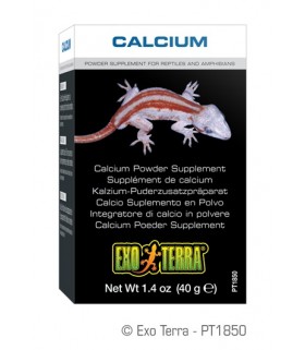 Exo Terra Reptile Calcium Powder Supplement 40g