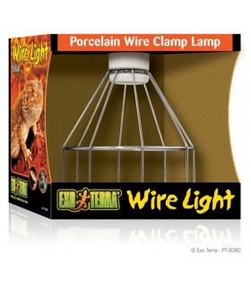 Exo Terra Wire Light / Porcelain Wire Lamp