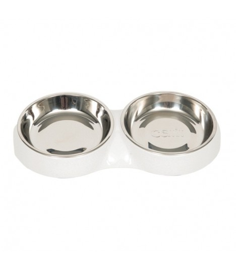 Hagen Catit 2.0 Double Feeding Dish White 200ml