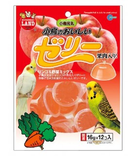 Marukan Apple & Vegetable Mix Jelly for Bird