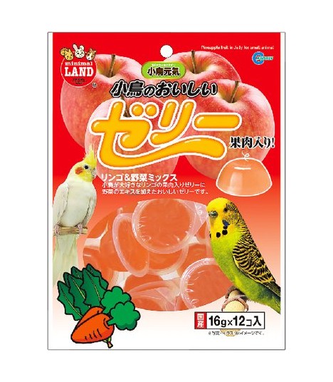 Marukan Apple & Vegetable Mix Jelly for Bird