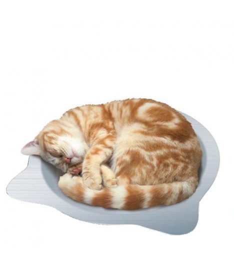 Marukan Cat Shape Aluminium Pan for Cat Regular
