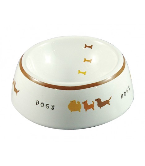 Marukan Pet Feeder Decorative Porcelain Bowl