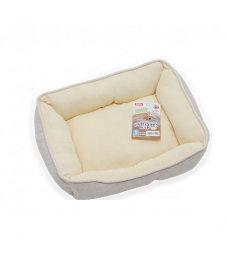 Marukan Tight Sleeping Bed for Dog & Cat Beige S