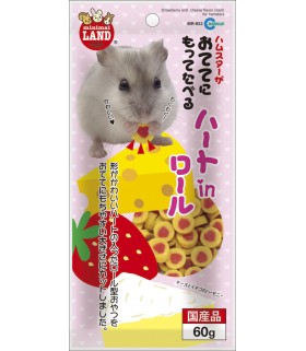 Marukan Strawberry & Cheese Snack for Hamster 60g