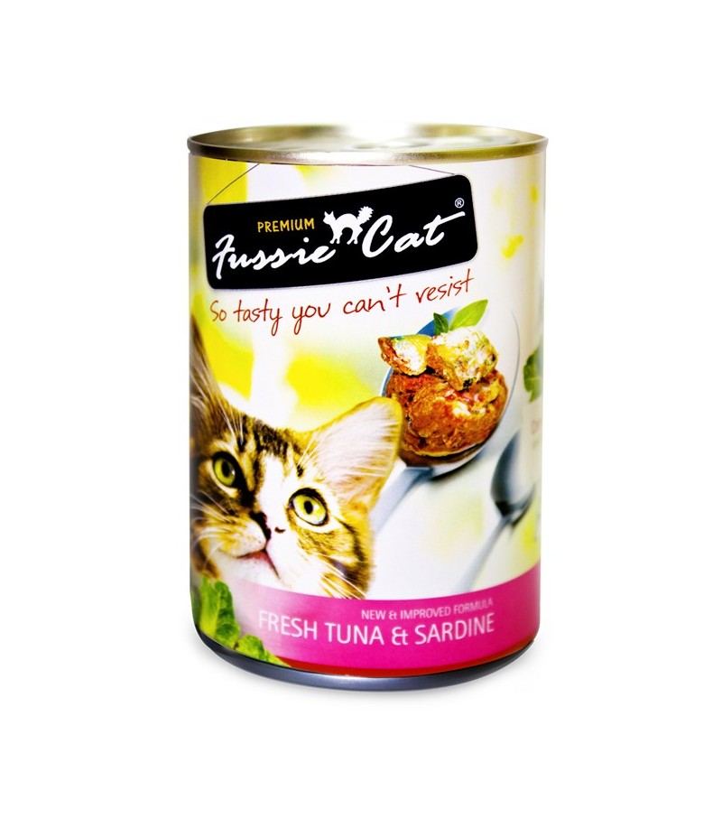 fussie cat premium cat food tuna