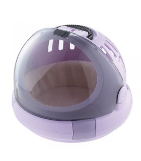 Richell Corole Purple Outdoor Carrier Cat Bed
