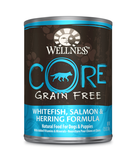 Wellness CORE Grain Free Salmon, WhiteFish & Herring