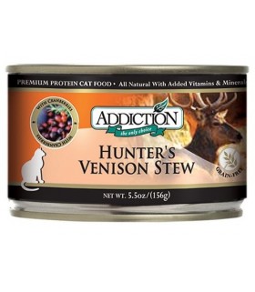 Addiction Cat Hunter's Venison Stew Grain Free